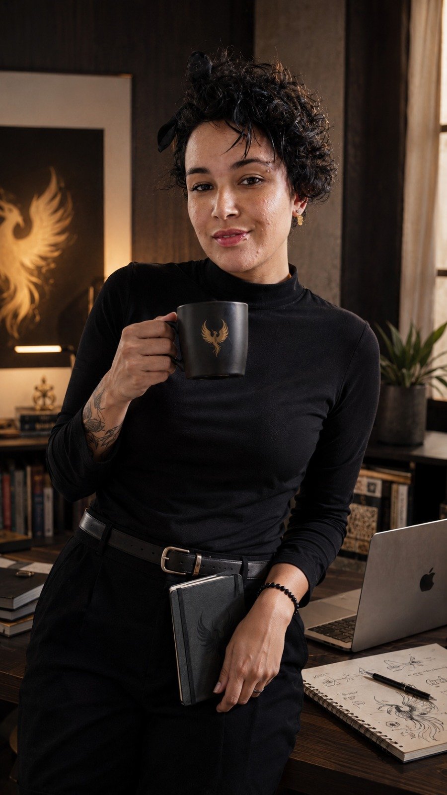 Ingrid Ferreira trabalhando — Designer Estratégica