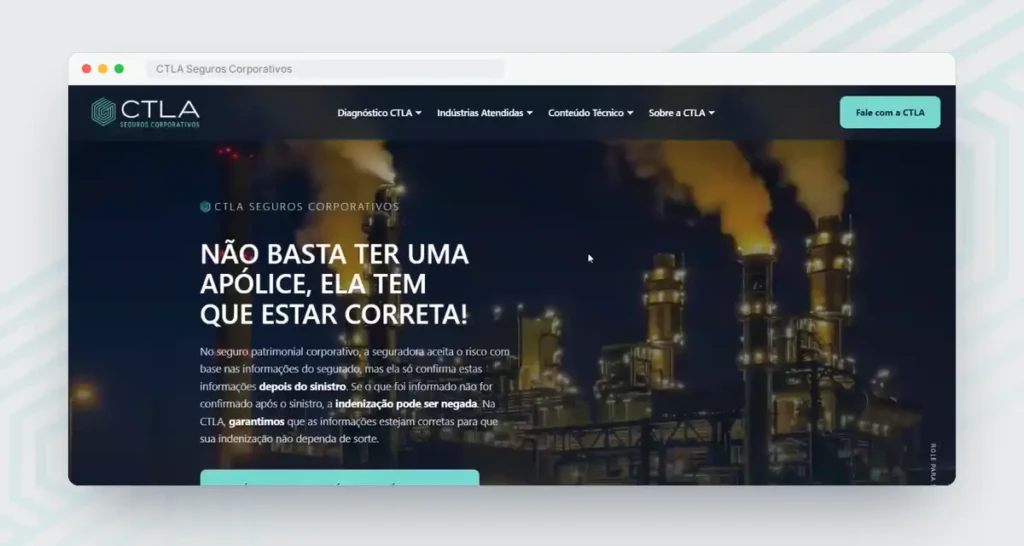 Estudo de Caso CTLA Seguros Corporativos.